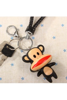 His and Hers Fashion Rotocast  Crayon Shin-chan Monkey Keychain (A Pair)