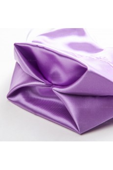 Hand-made Flower Purple Color Wedding Favor Bags (12 Pieces/Set)