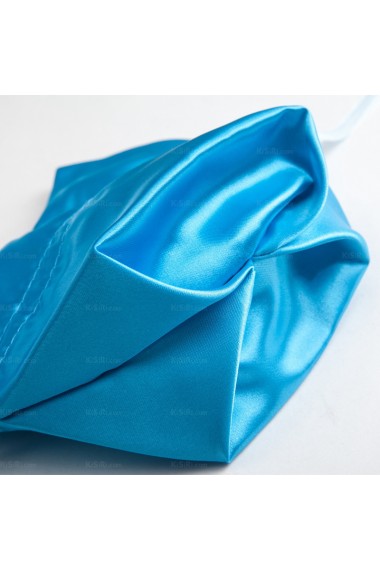 Hand-made Flower Blue Color Exquisite Wedding Favor Bags (12 Pieces/Set)