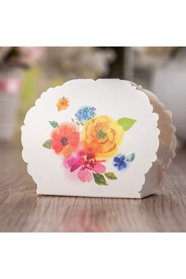 Classical Butterfly Wedding Favor Boxes (12 Pieces/Set)