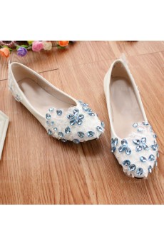 Fashionable Lace Bridal Wedding Shoes with Rhinestone