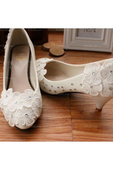 Elegant Wedding Bridal Shoes with Rhinestone