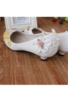 Spring Lace Bridal Wedding Shoes for Sale