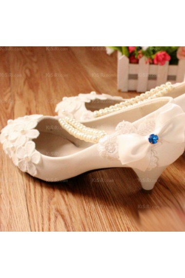 Spring Lace Bridal Wedding Shoes for Sale