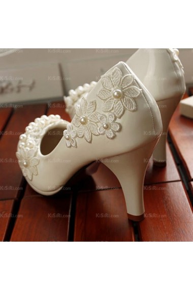 Spring White Lace Bridal Wedding Shoes for Sale