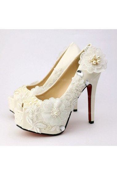 Summer White Best Cheap Wedding Bridal Shoes