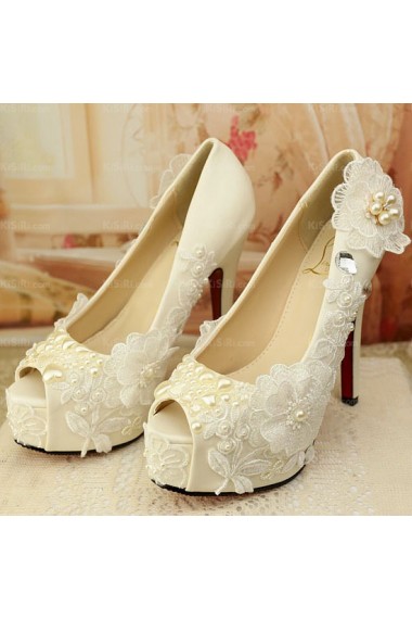 Summer White Best Cheap Wedding Bridal Shoes