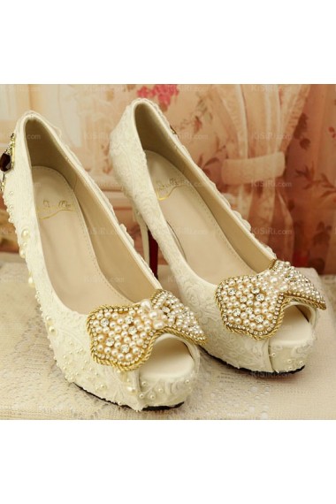 Perfect White Wedding Bridal Shoes for Sale 