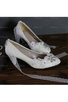 Cheap Lace Wedding Shoes for Bridal 