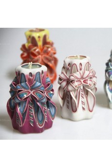 Butterflies Royal Carved LED Candle for Sale