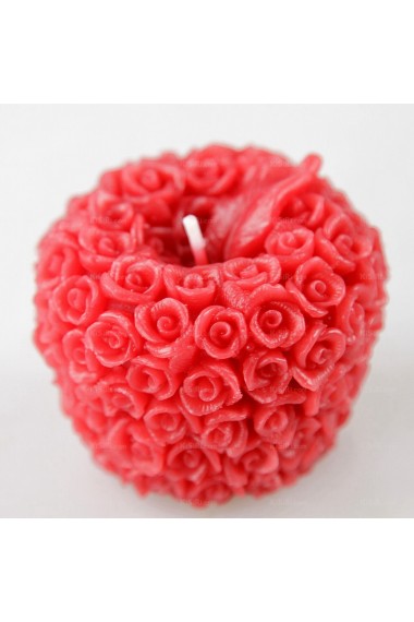 Cheap Rose Flower Apple Candle