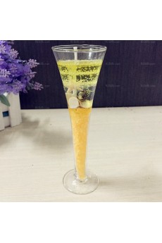 Personalized Light Incense Tall Glasses Jelly Candle 