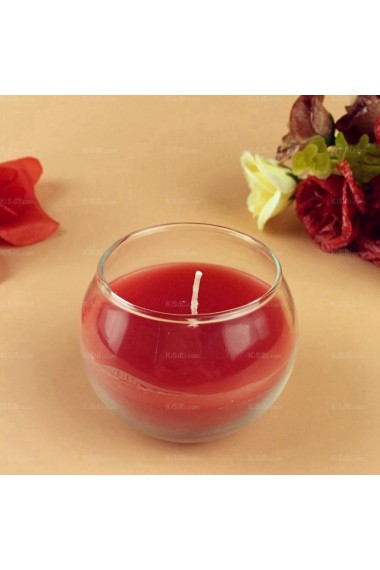 Cheap Spherical Glass Cup Candles