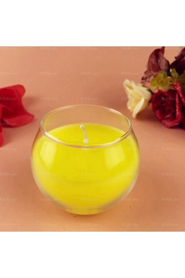 Cheap Spherical Glass Cup Candles