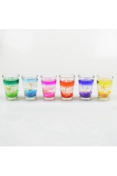 Personalized Glass Cup Jelly Candles